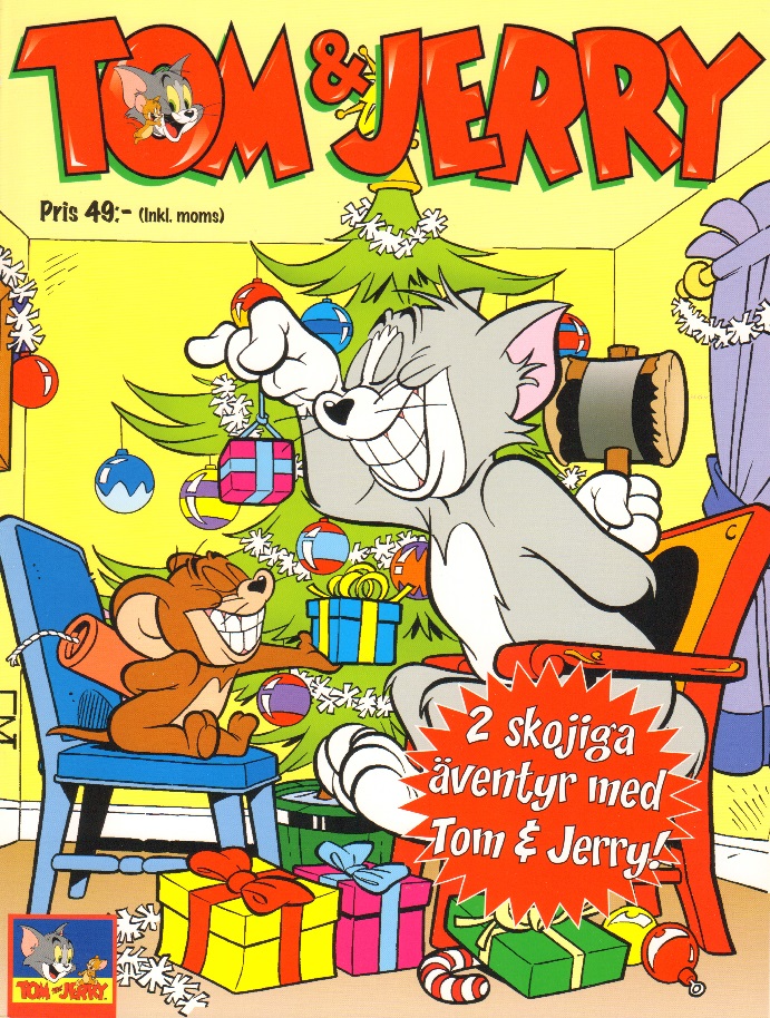 Tom och Jerry Julalbum 2003 2 skojiga äventyr med Tom & Jerry