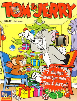 Tom och Jerry Julalbum 2003 2 skojiga äventyr med Tom & Jerry