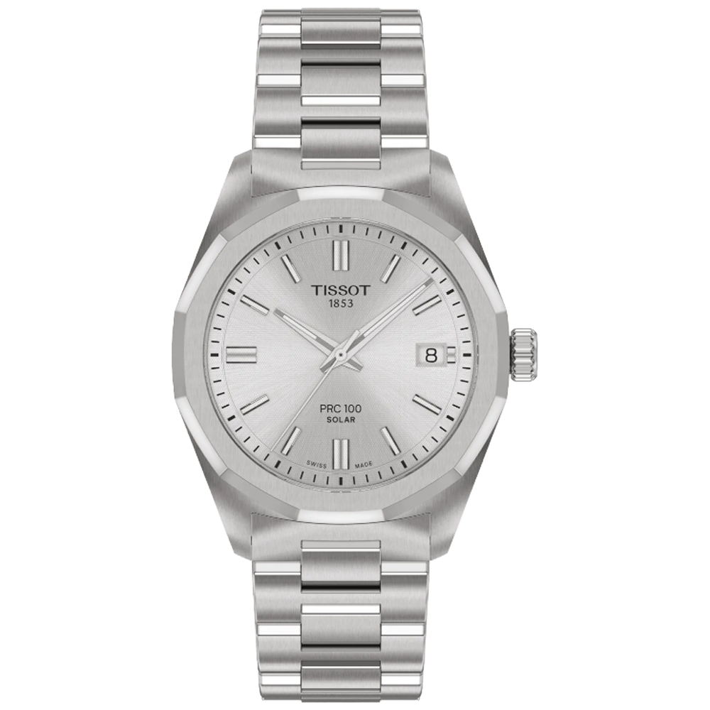 T151.822.11.031.00 Tissot PRC 100 Solar 34 Silver