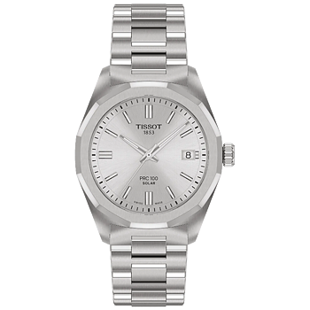 T151.822.11.031.00 Tissot PRC 100 Solar 34 Silver