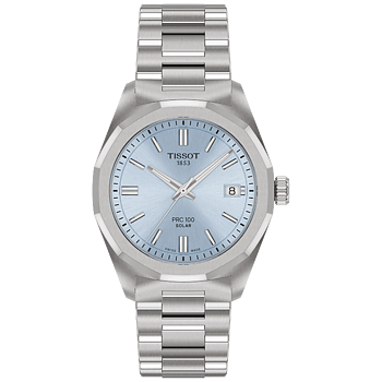T151.822.11.351.00 Tissot PRC 100 Solar 34 ljusblå