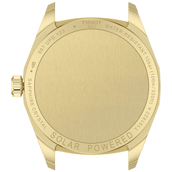T151.822.33.021.00 Tissot PRC 100 Solar 34 guld