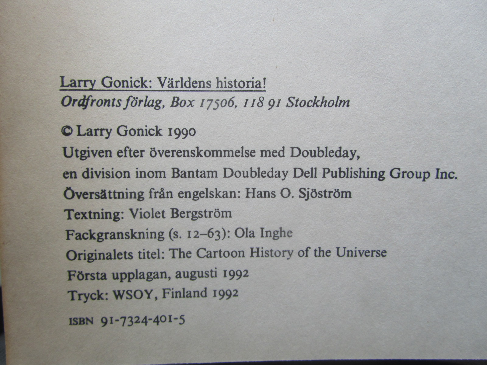 Världens historia - 3
