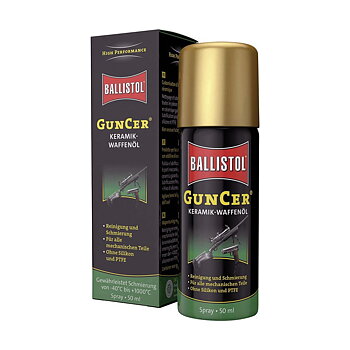 Ballistol GunCer Keramisk Vapenolja Spray 50 ml