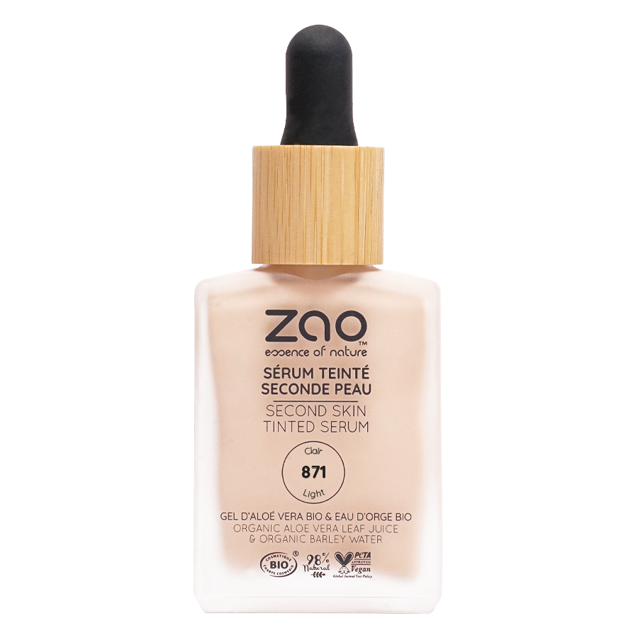 ZAO Second Skin Tinted Serum 871 Light