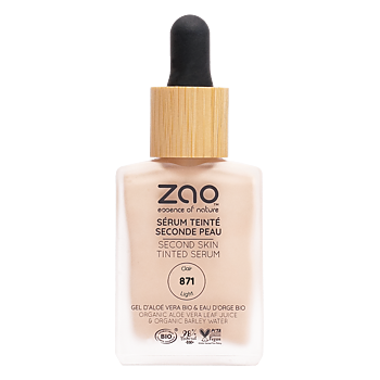 ZAO Second Skin Tinted Serum 871 Light