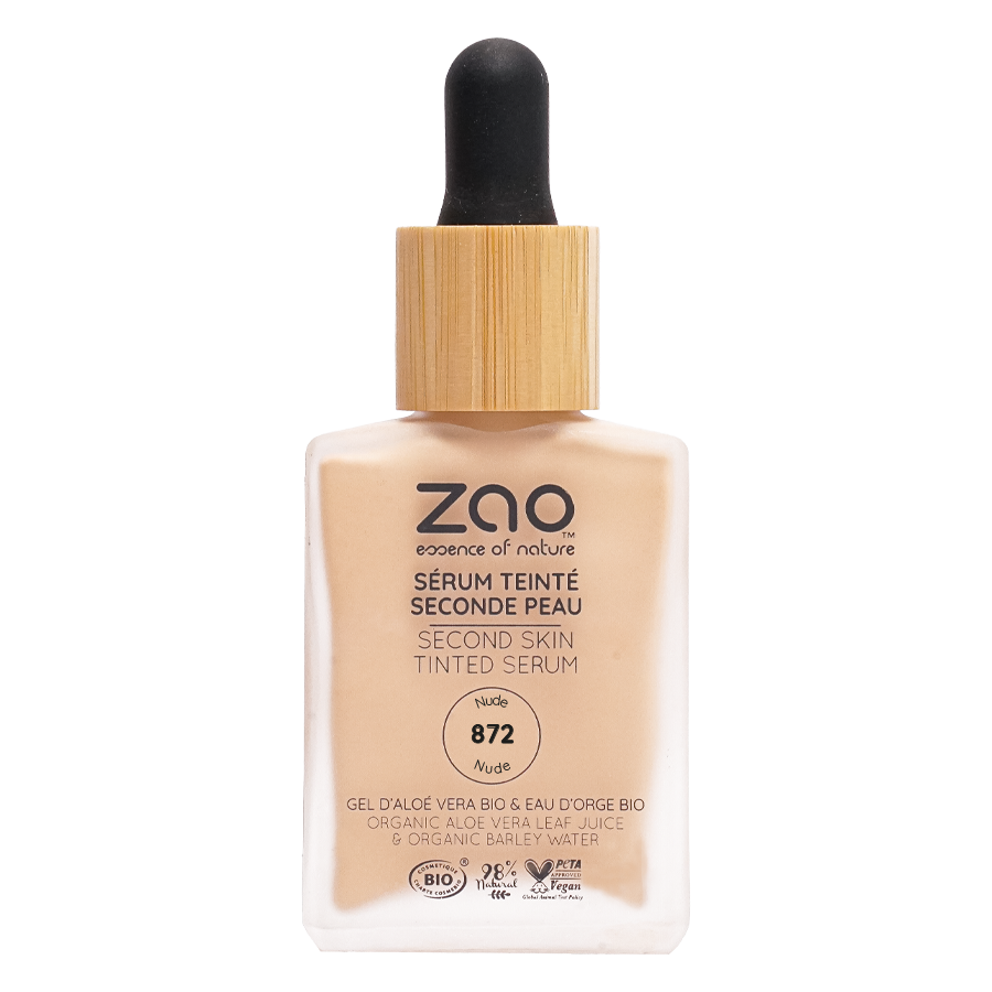 ZAO Second Skin Tinted Serum 872 Nude