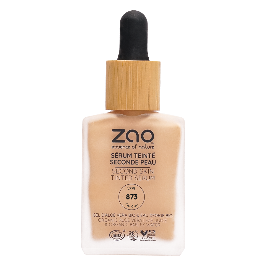 ZAO Second Skin Tinted Serum 873 Golden