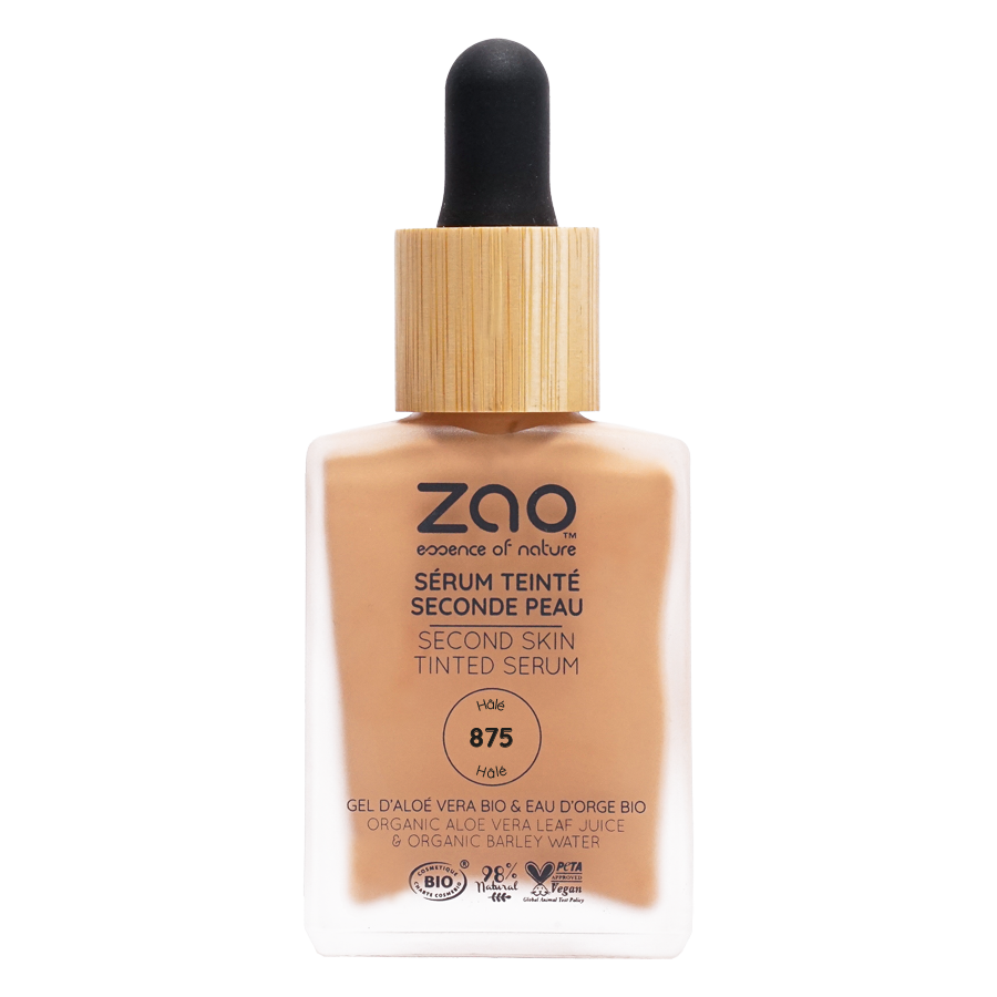 ZAO Second Skin Tinted Serum 875 Tanned