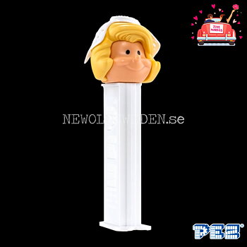 PEZ Dispenser - BRIDE Hair Blond - JUST MARRIED -55- Colletor figure