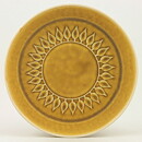 Jens Quistgaard (Relief 1959) Beige Footed Bowl with Leaf Pattern 19/6 cm