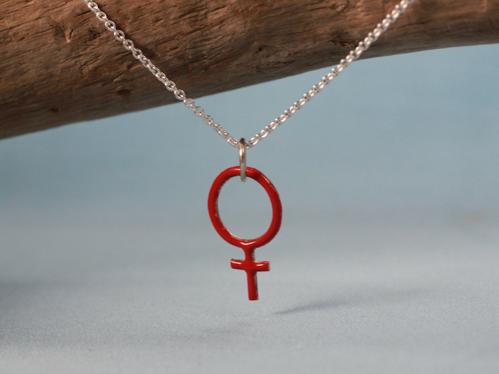 Feministhalssmycke - 2