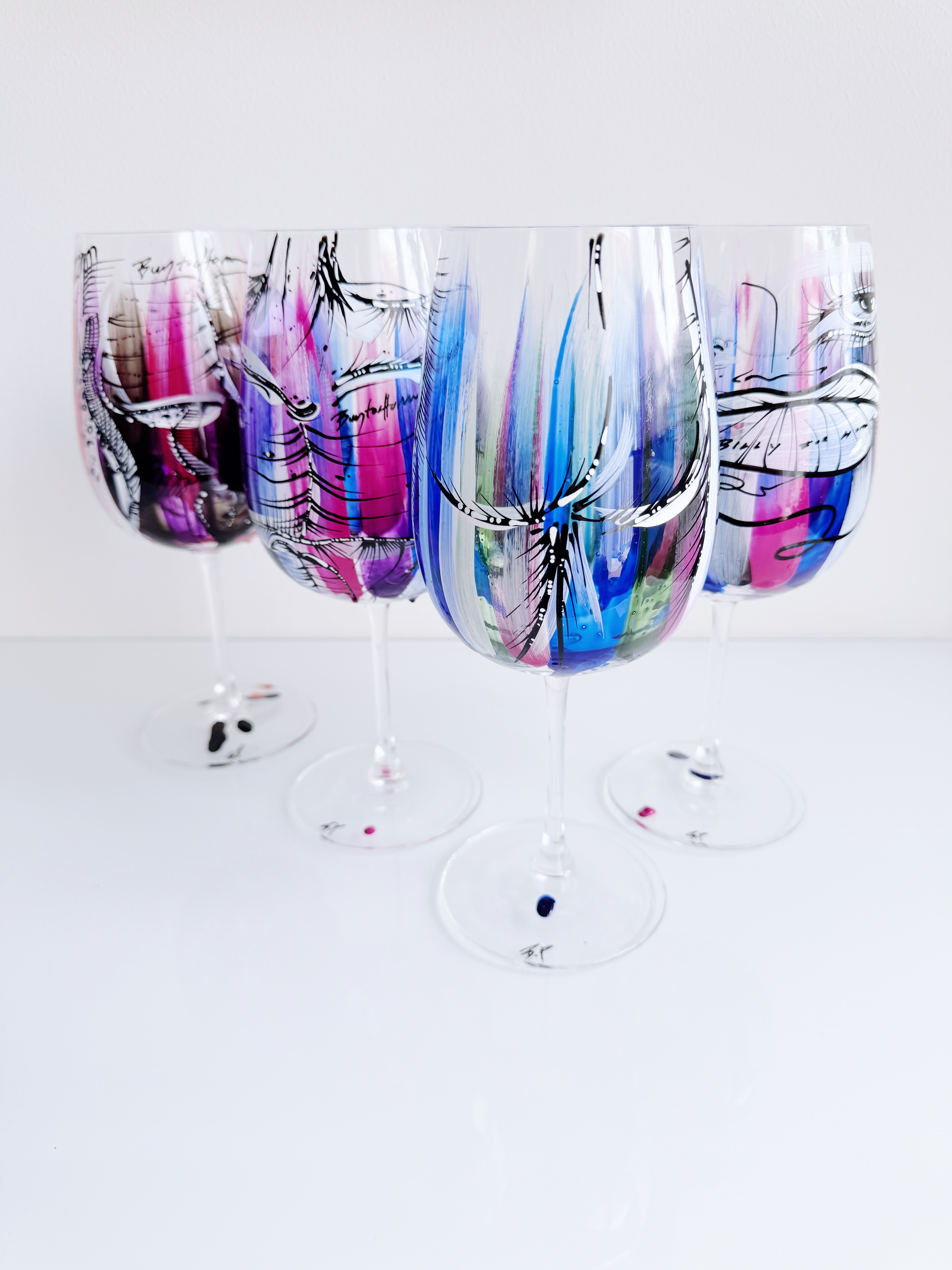 Gabriéllá - Rödvinsglas/DrinkGlas (Mystery  - 3
