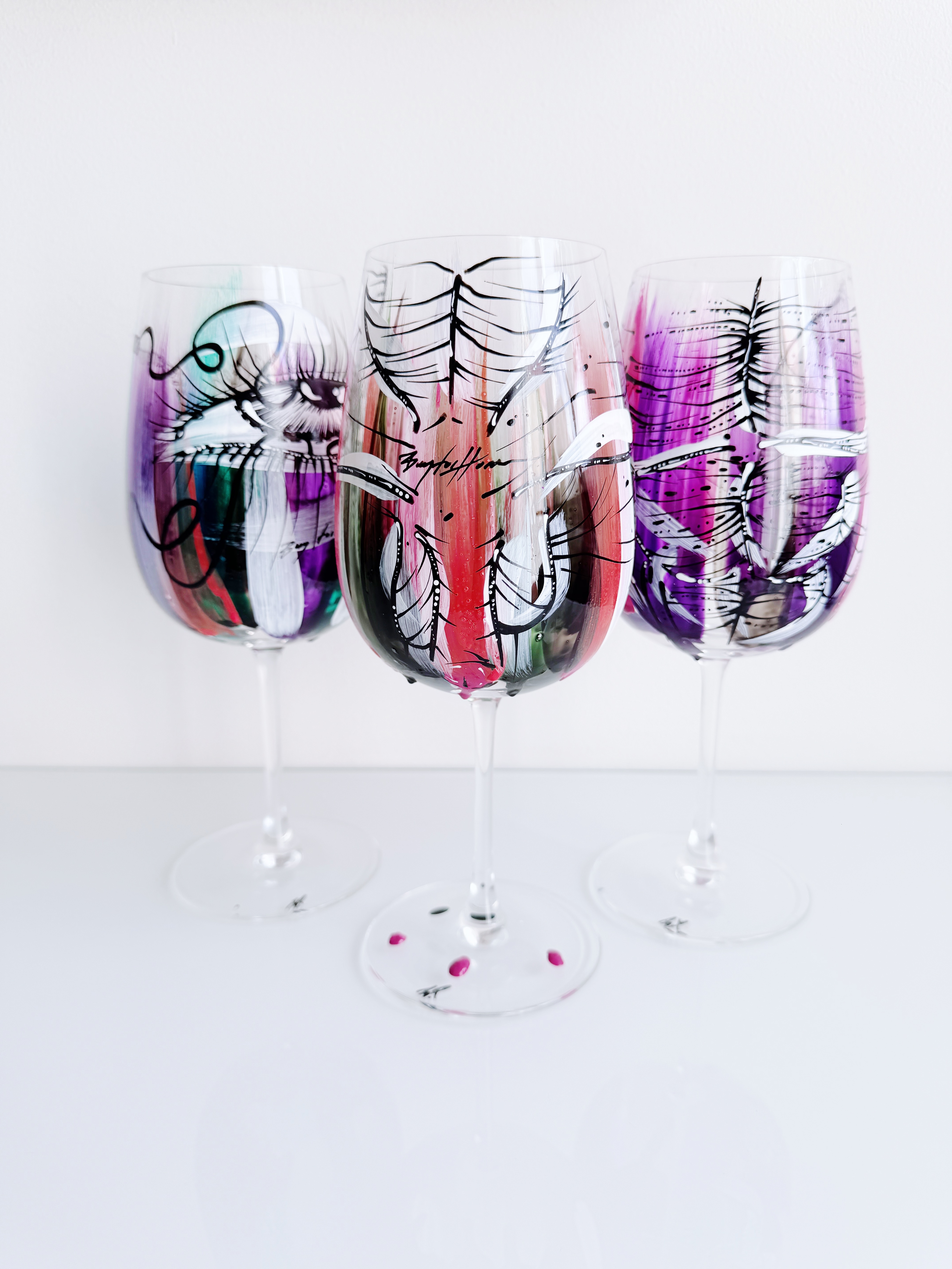 Gabriéllá - Rödvinsglas/DrinkGlas (Mystery  - 14