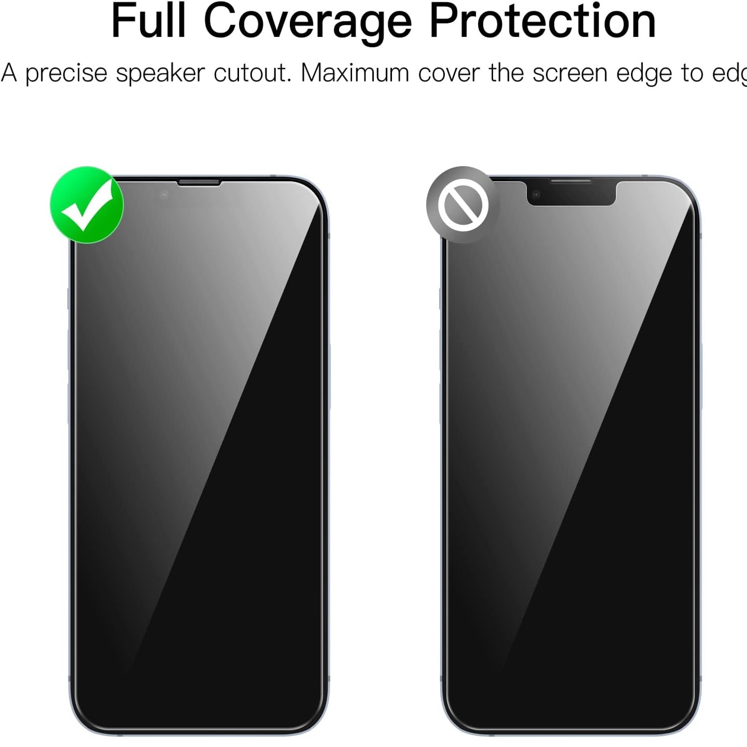 2-Pack iPhone 13 Skärmskydd Härdat Glas Premium - 7