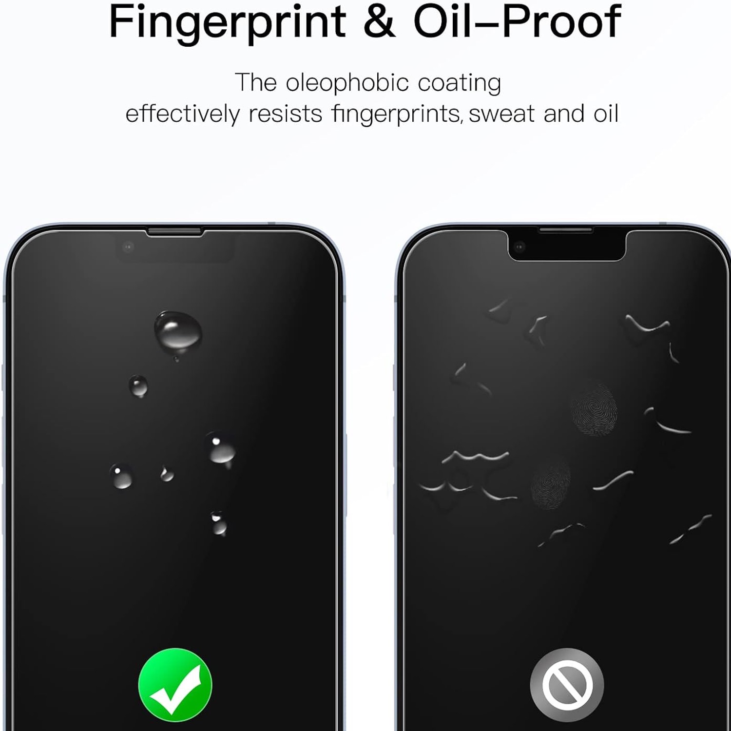 2-Pack iPhone 13 Skärmskydd Härdat Glas Premium - 6