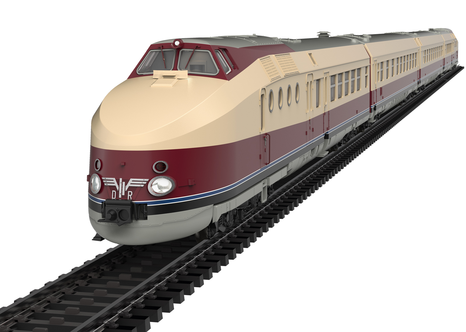 Motorvagnståg VT 18.16 DR/DDR - 2