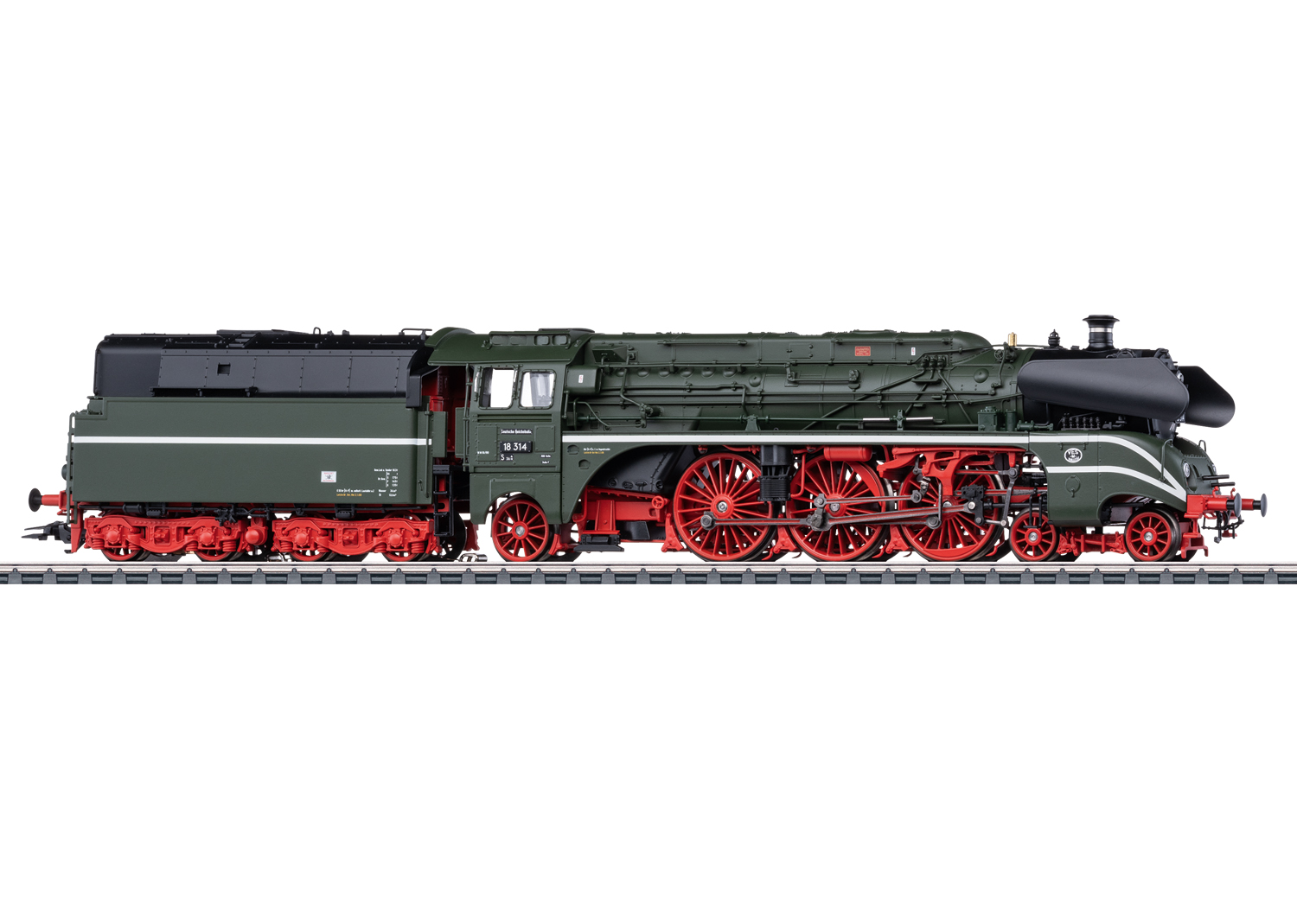 Dampflok 18 314 Öl DDR