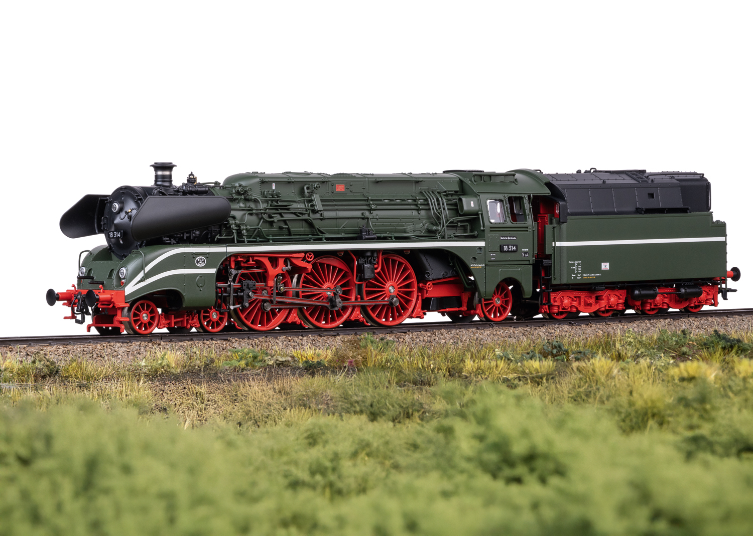 Dampflok 18 314 Öl DDR - 5