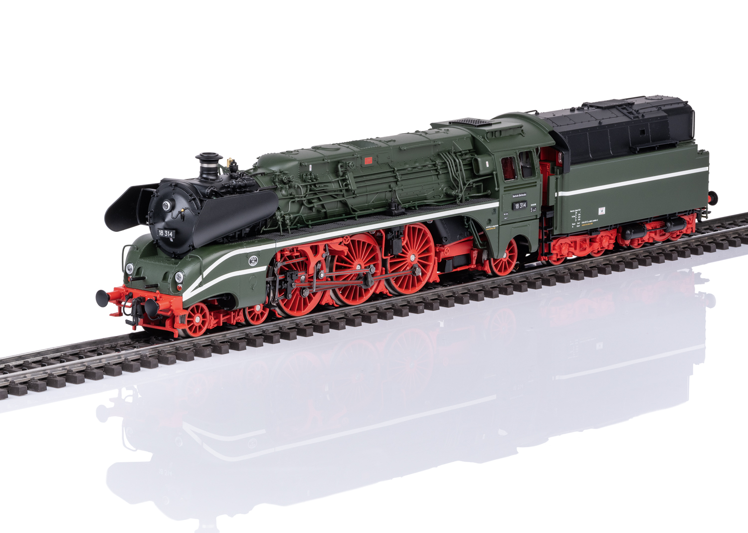 Dampflok 18 314 Öl DDR - 2