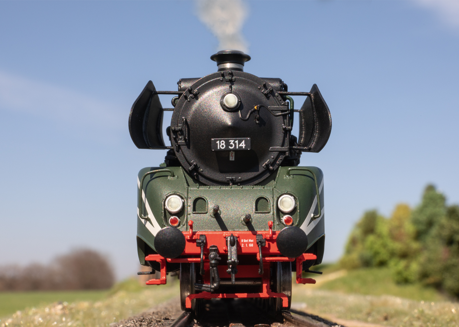 Dampflok 18 314 Öl DDR - 4