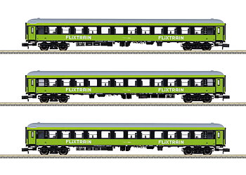 Schnellzugwagen-Set FLIXTRAIN