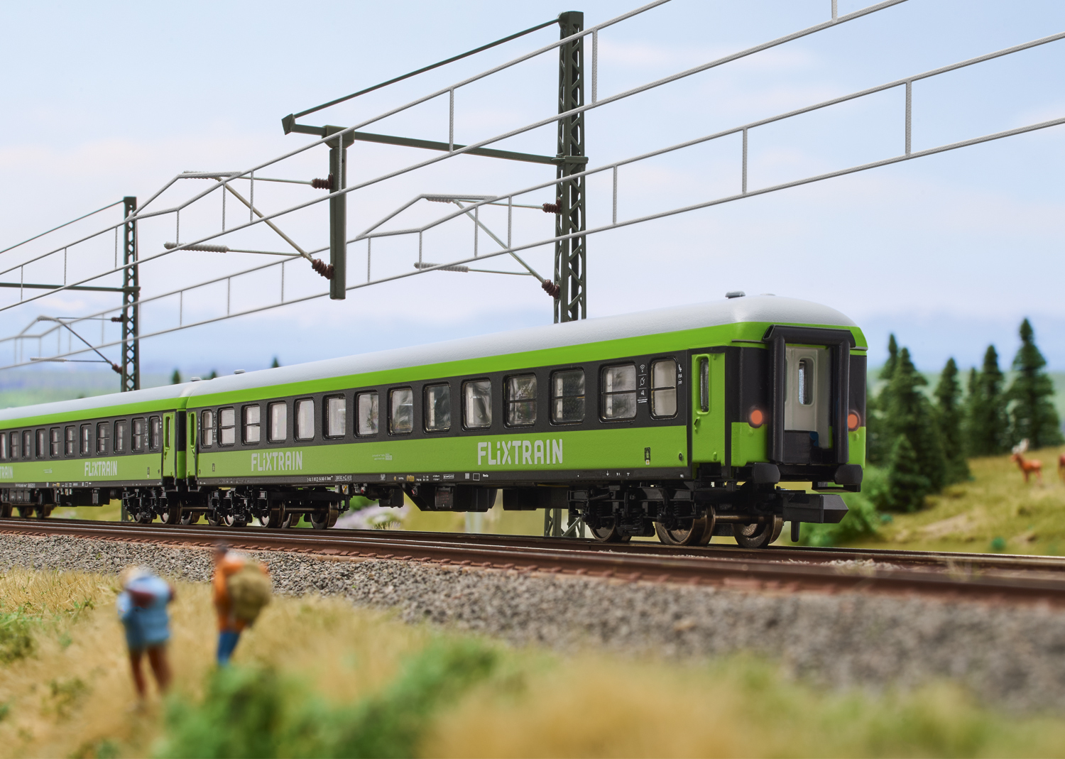 Schnellzugwagen-Set FLIXTRAIN - 2