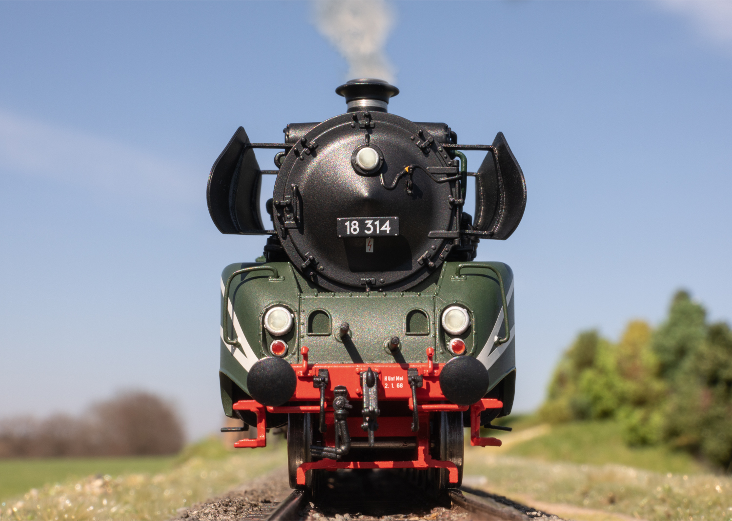Ånglok 18 134 olja DDR - 3