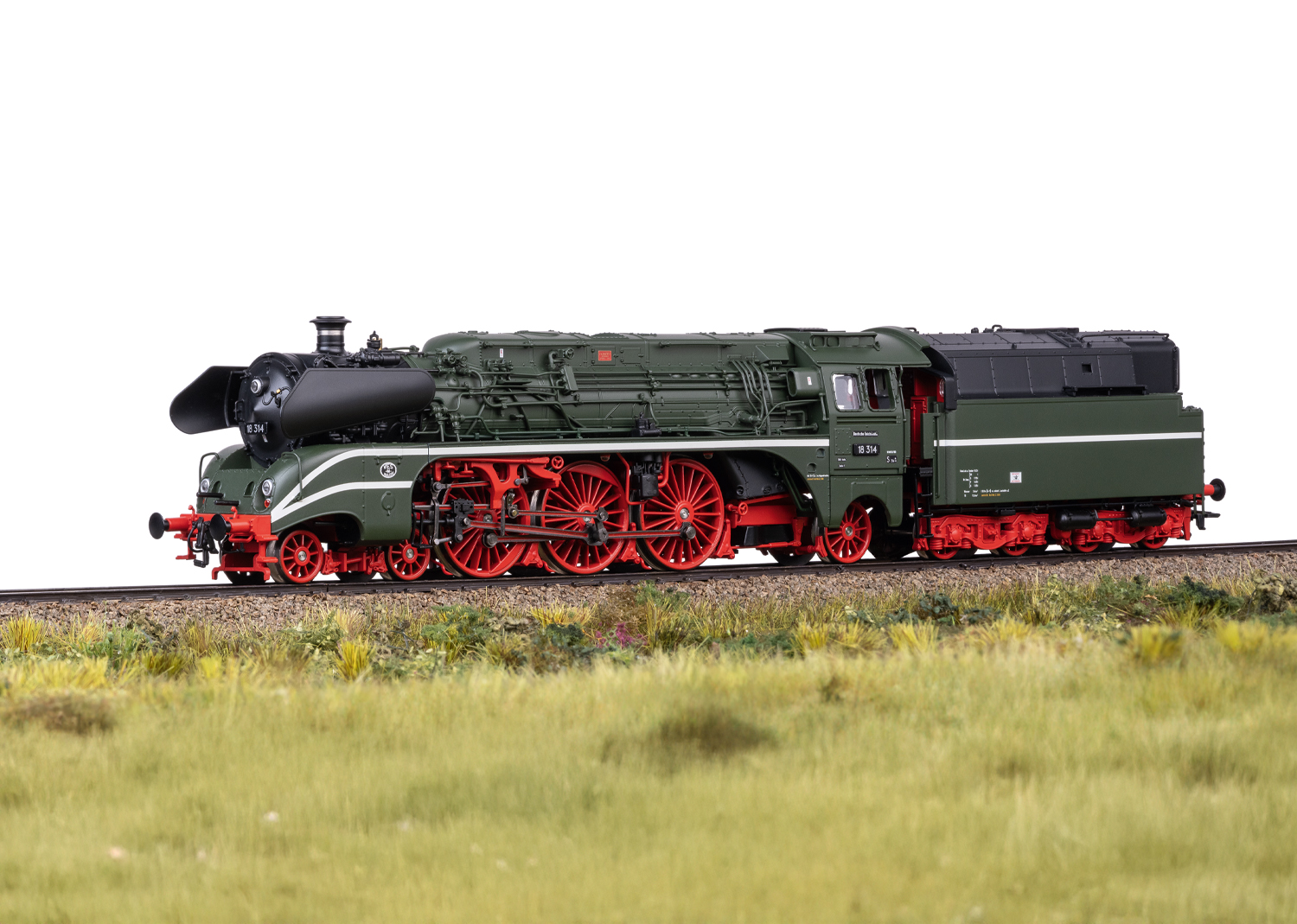 Ånglok 18 134 olja DDR - 5