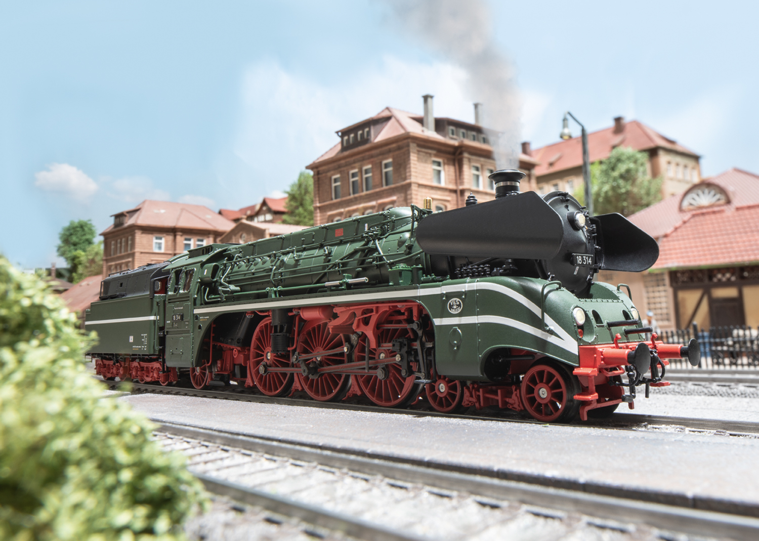 Ånglok 18 134 olja DDR - 6