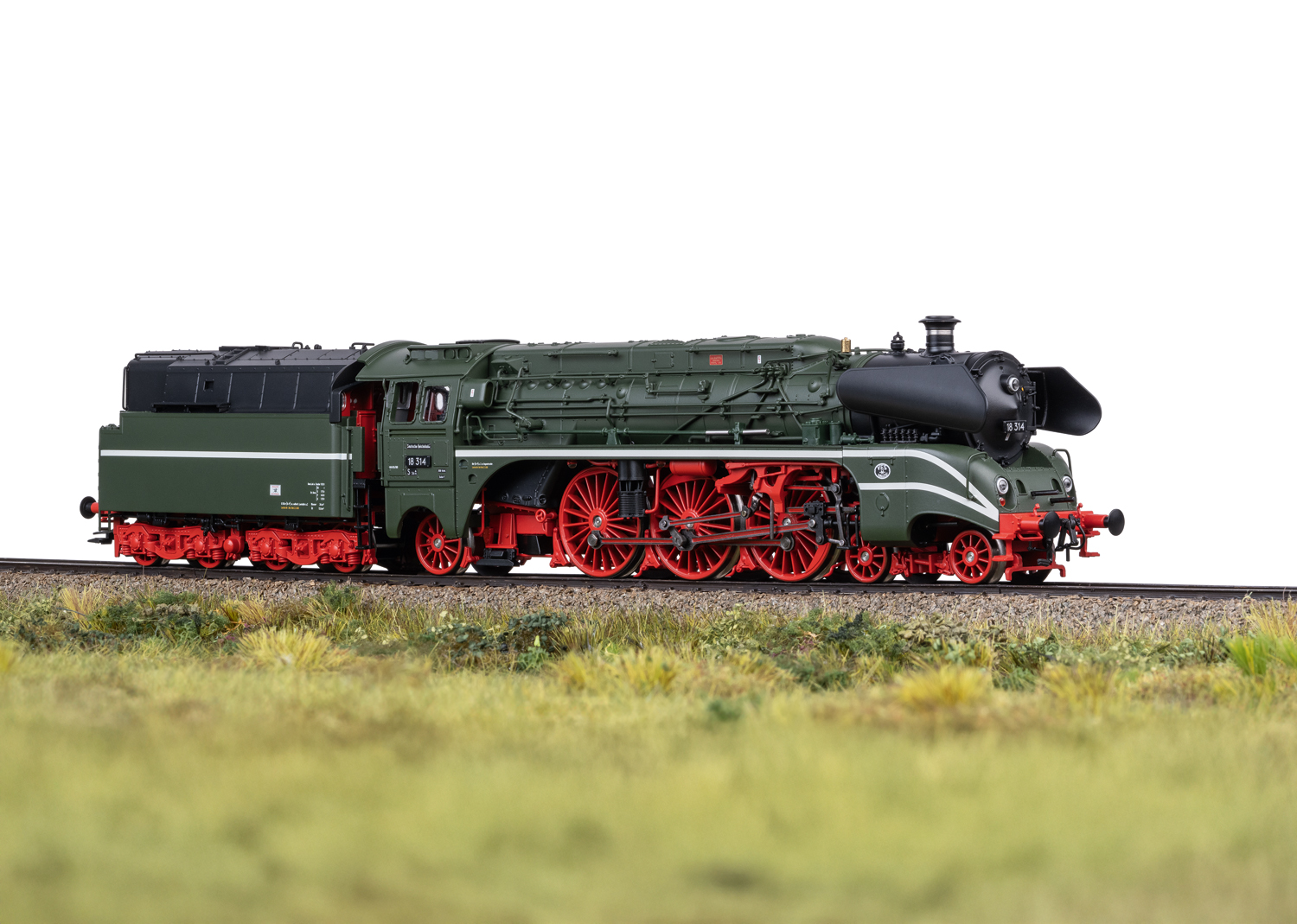 Ånglok 18 134 olja DDR - 4