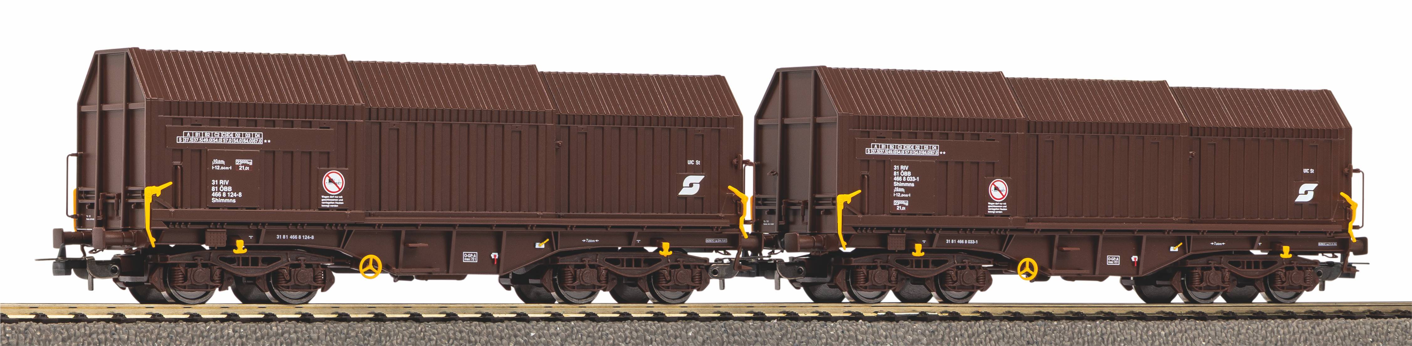 Vagnset: 2x Shimmns ÖBB