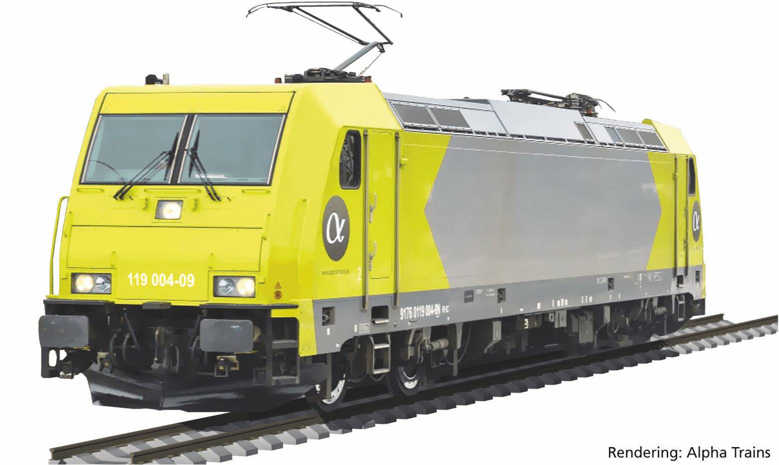 Ellok BR 185 Alpha Trains VI,