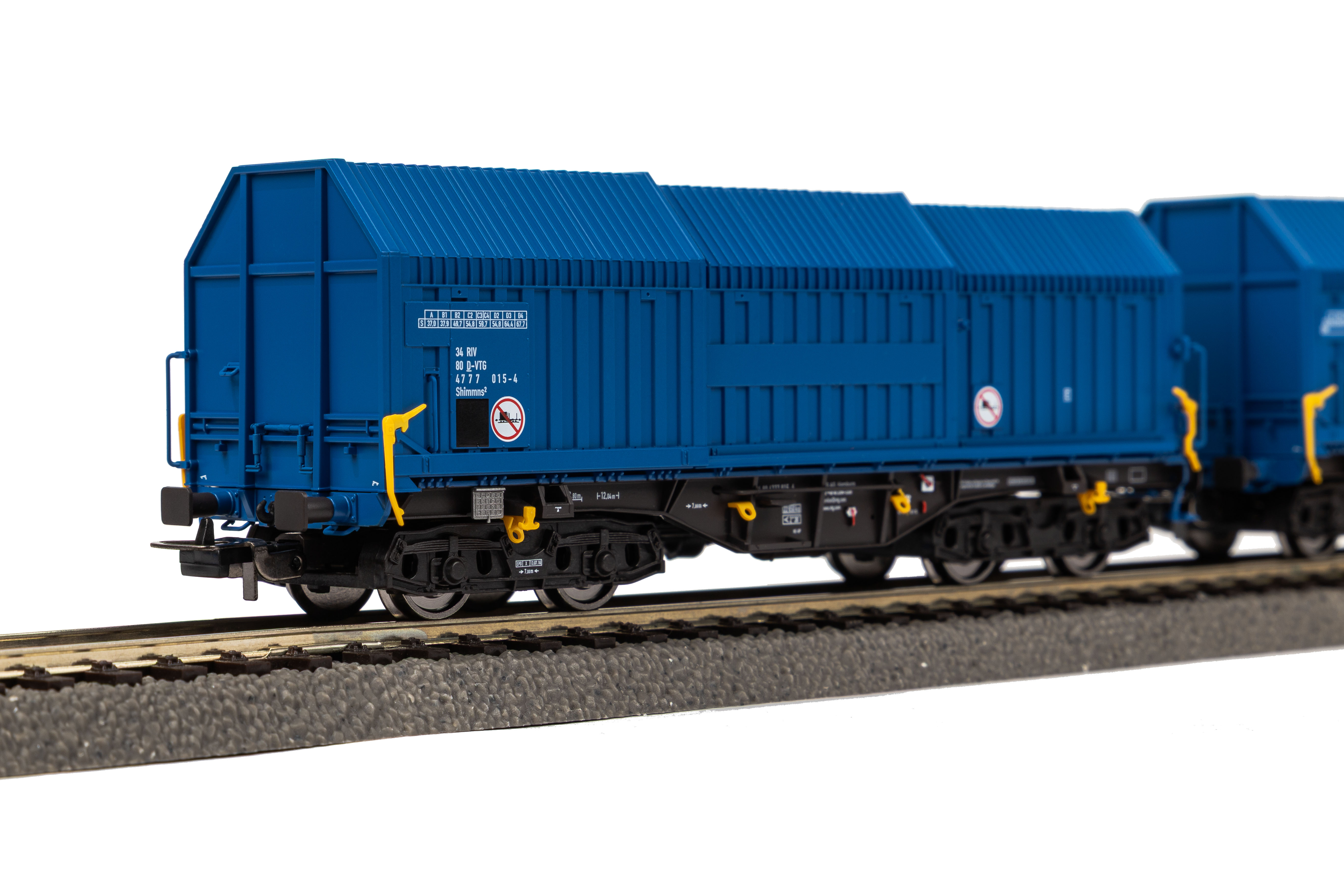 2er Set Teleskophaubenwagen VTG VI - 2