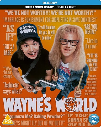 Wayne's World - 30th Anniversary Limited Edition Steelbook (BLU-RAY)