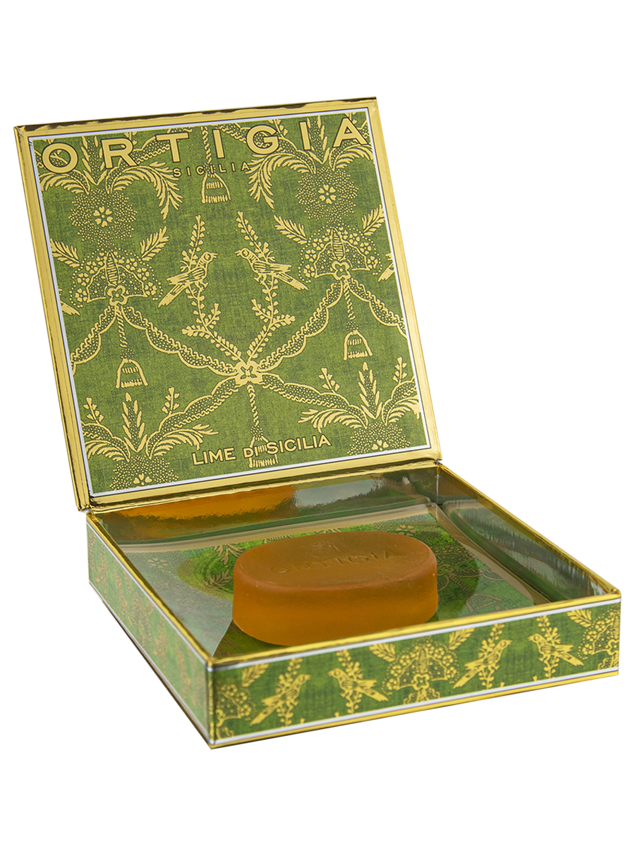 Ortigia Lime Di Sicilia Glass Plate & Soap - 3