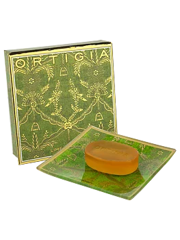Ortigia Lime Di Sicilia Glass Plate & Soap
