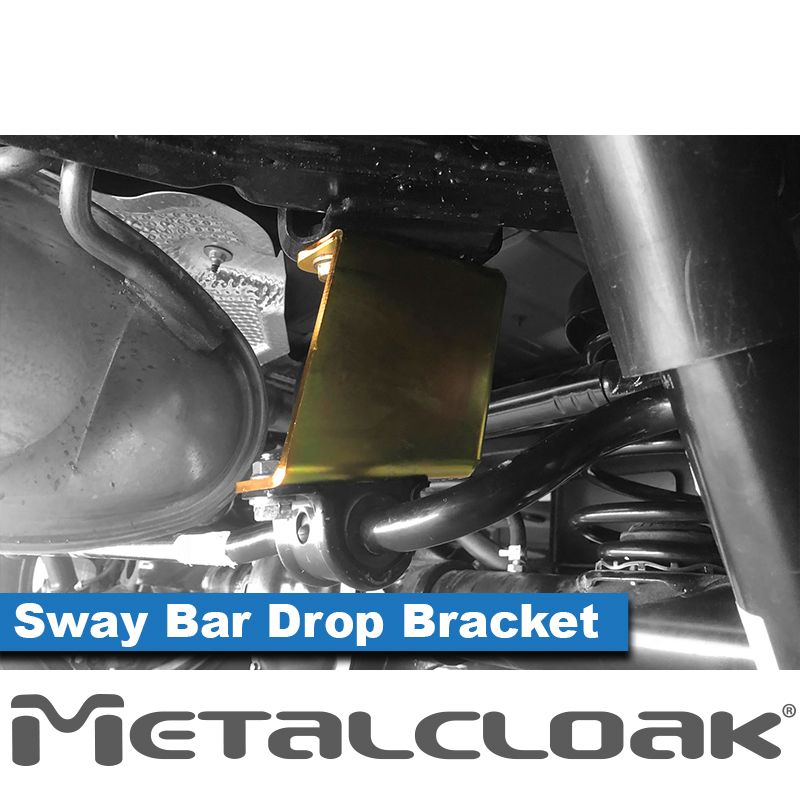 Metalcloak Rear Sway Bar 4" Drop Bracket - Jeep Jk&jku - 2