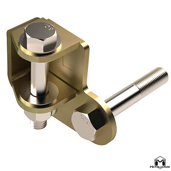 Metalclaok Steering Stabilizer - Axle Side Mount - Jeep JL & JT