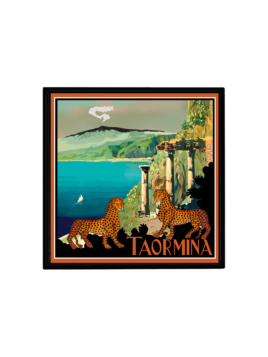 ORTIGIA Bricka Taormina 16x16cm