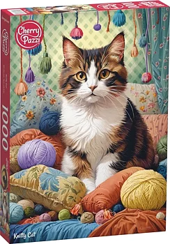 Knitty Cat, 1000 Bitar CherryPazzi