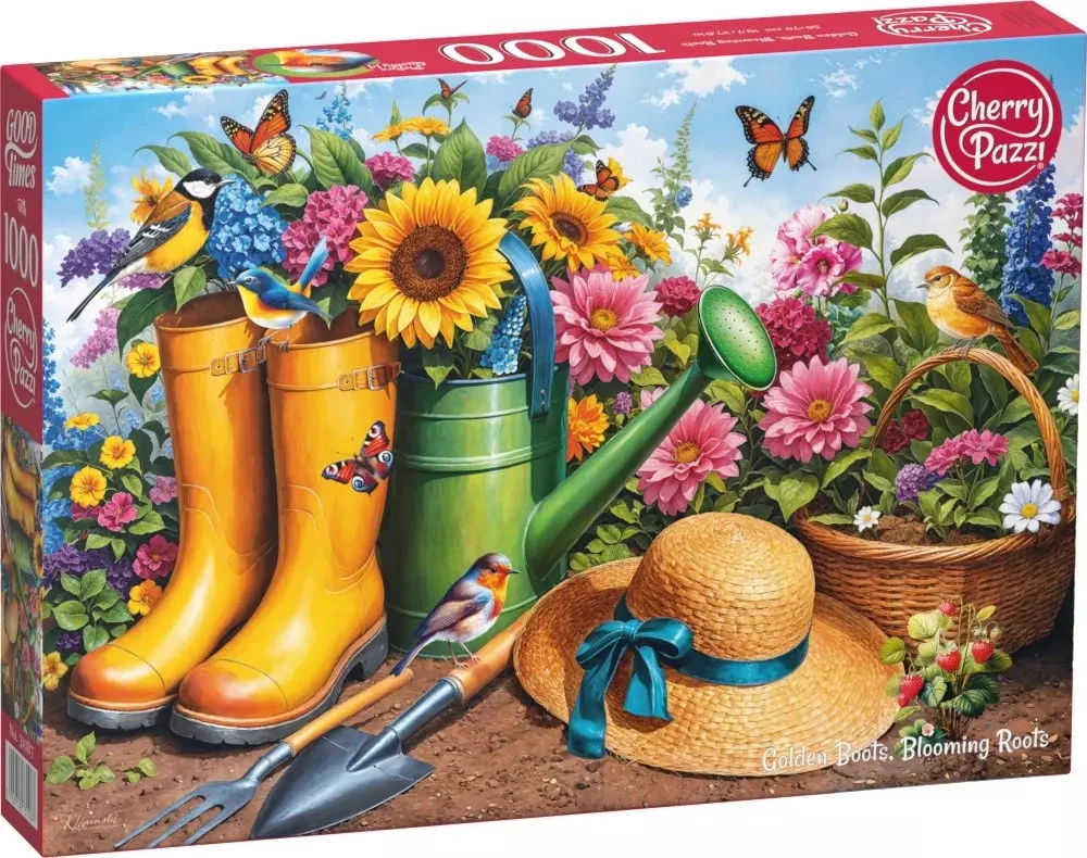 Golden Boots, Blomming Roots, 1000 Bitar CherryPazzi - 2