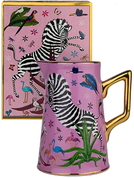 Ortigia Jug Ceramic Pink