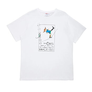 Pippi Longstocking Alvi T-Shirt Brave Off-white M