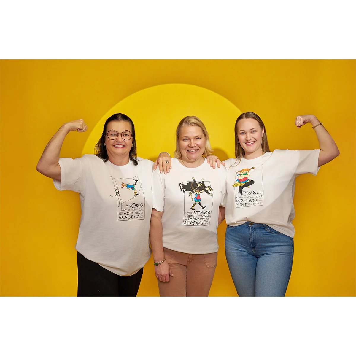Pippi Longstocking Alvi T-Shirt Brave Off-white M - 4