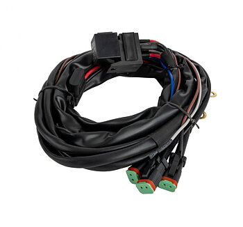 Kabelsats för LED-extraljus och ramp 12V - 3st DT Kontakt 2-Polig 