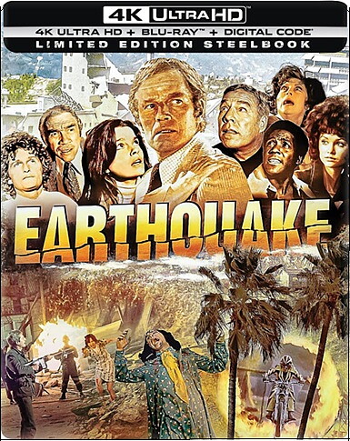 Earthquake - Limited Edition Steelbook (BLU-RAY 4K ULTRA HD + BLU-RAY)