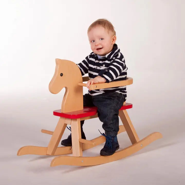 Gunghäst i trä från Roba Kids - 6