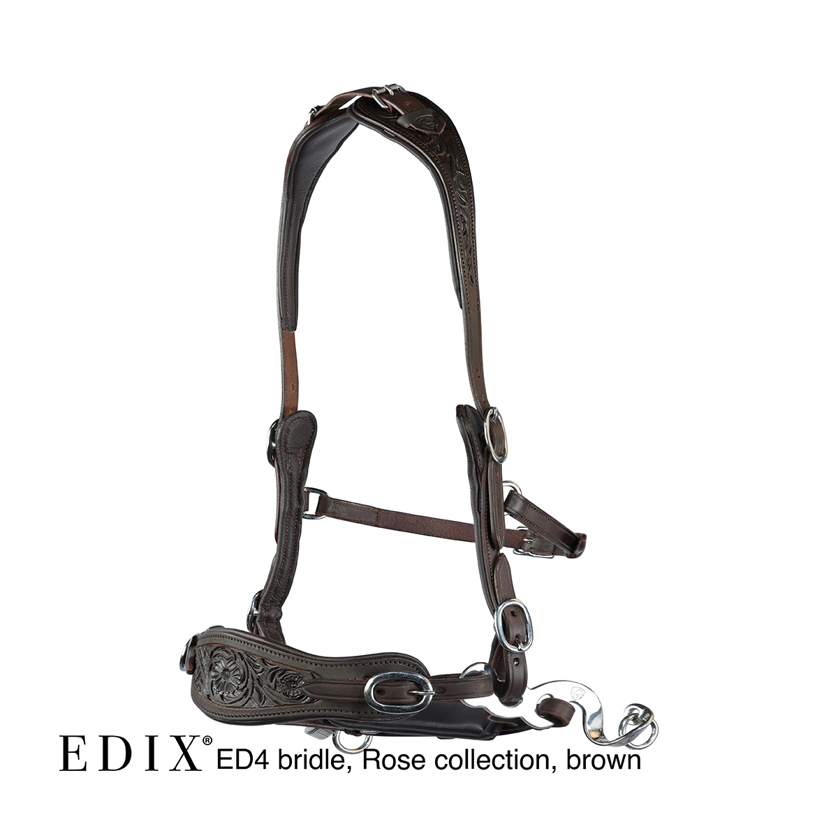 1036. Hackamore huvudlag Anatomical, Edix Rose