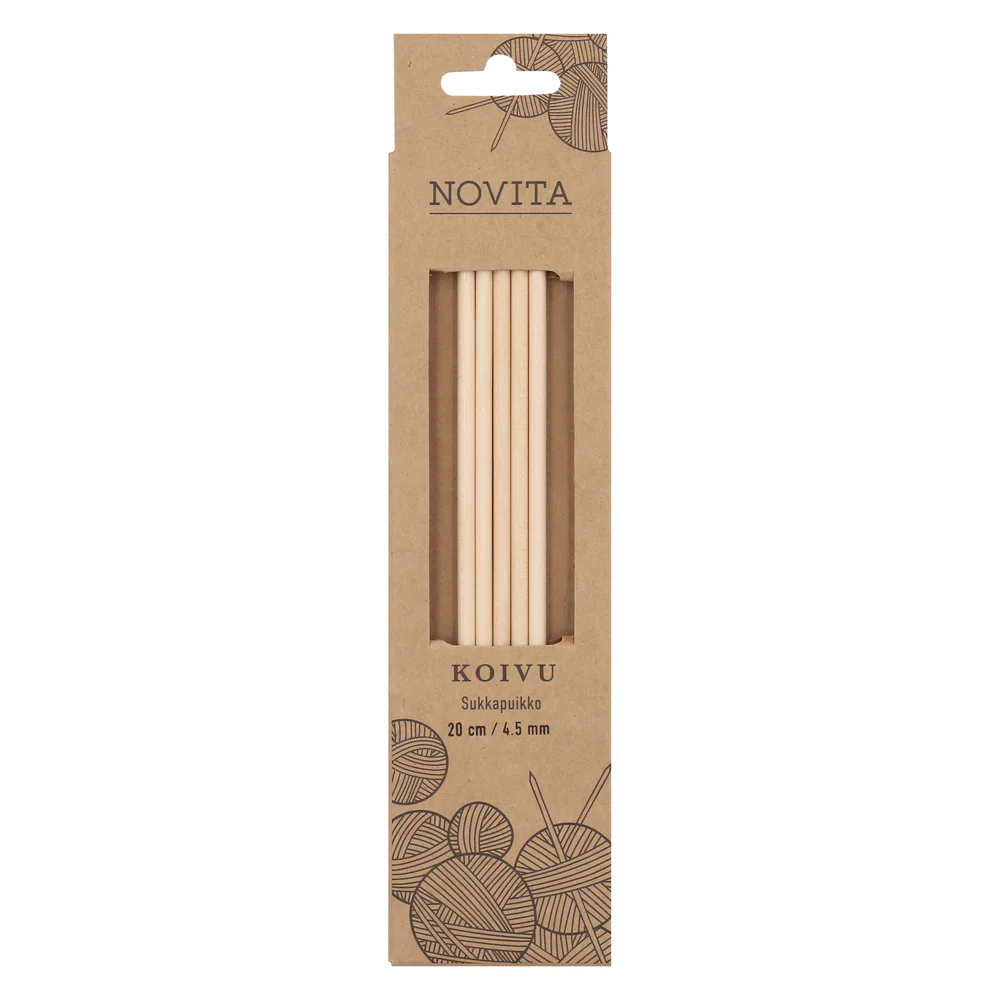Novita Björk Strumpstickor 20 cm
